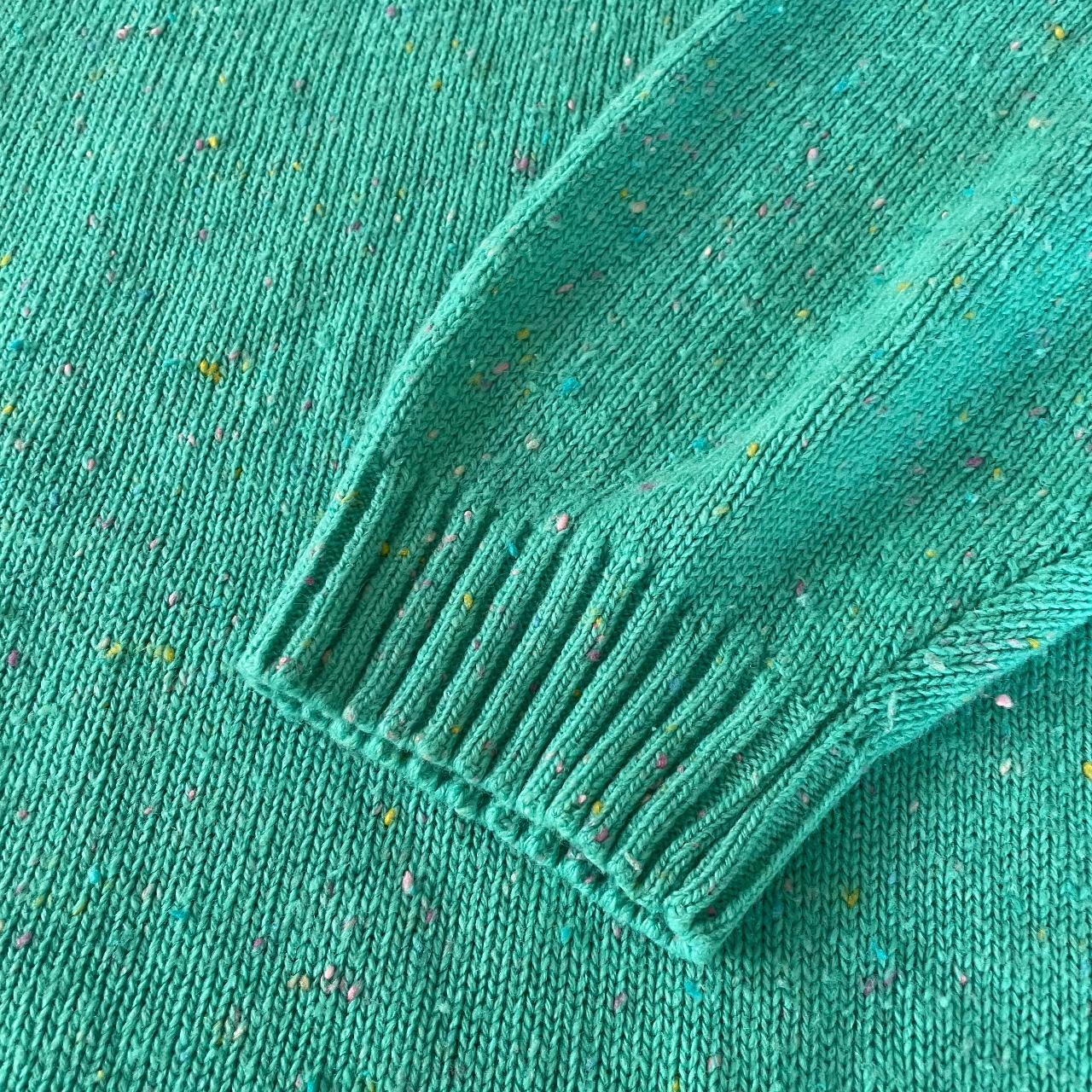 Vintage Mint Green Sweater 1987 Edition, Size One... - Depop