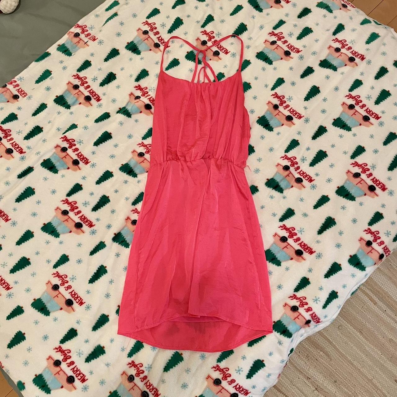 Hot pink Charlotte Russe mini dress size small