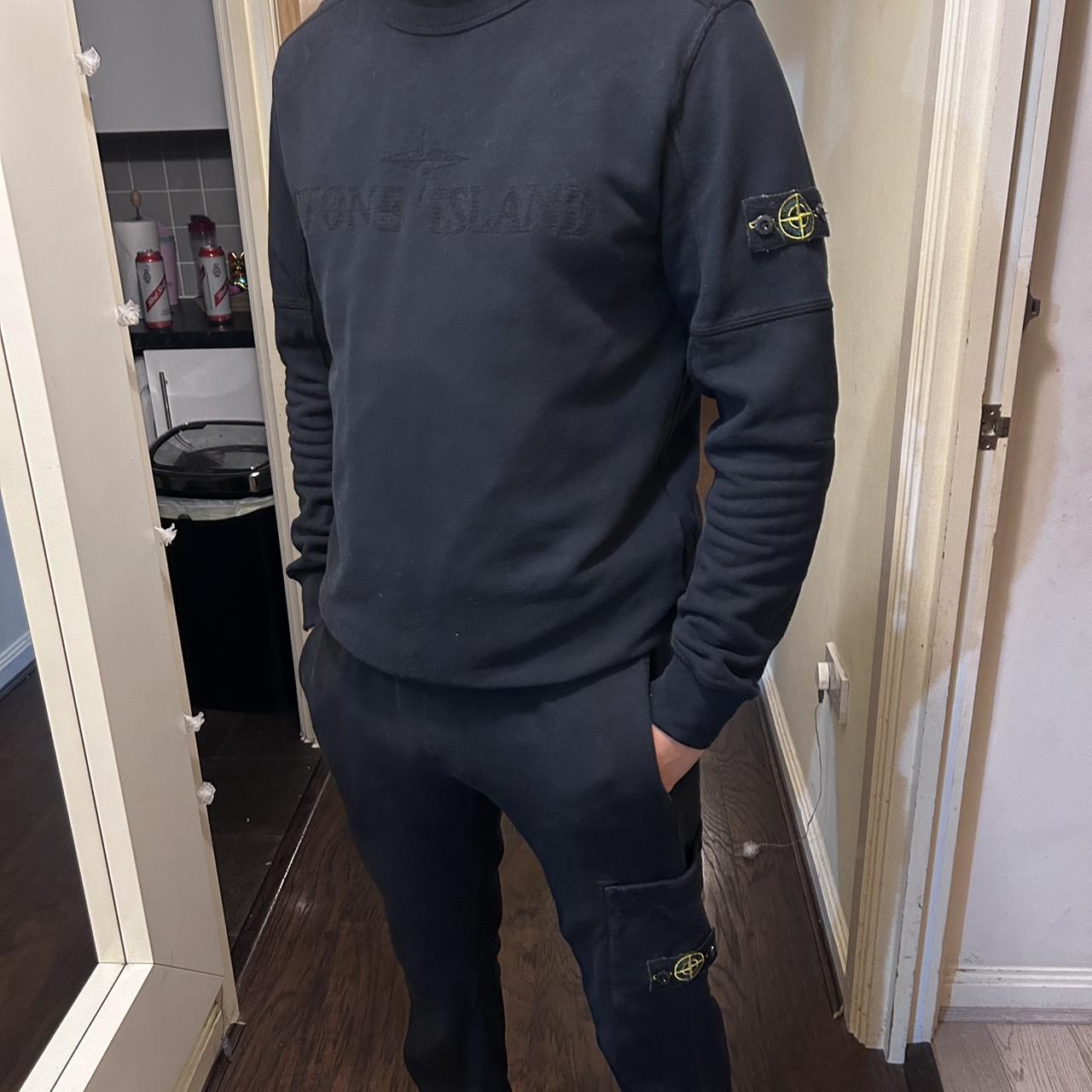 Stone island tracksuit Junior but fits a small... - Depop