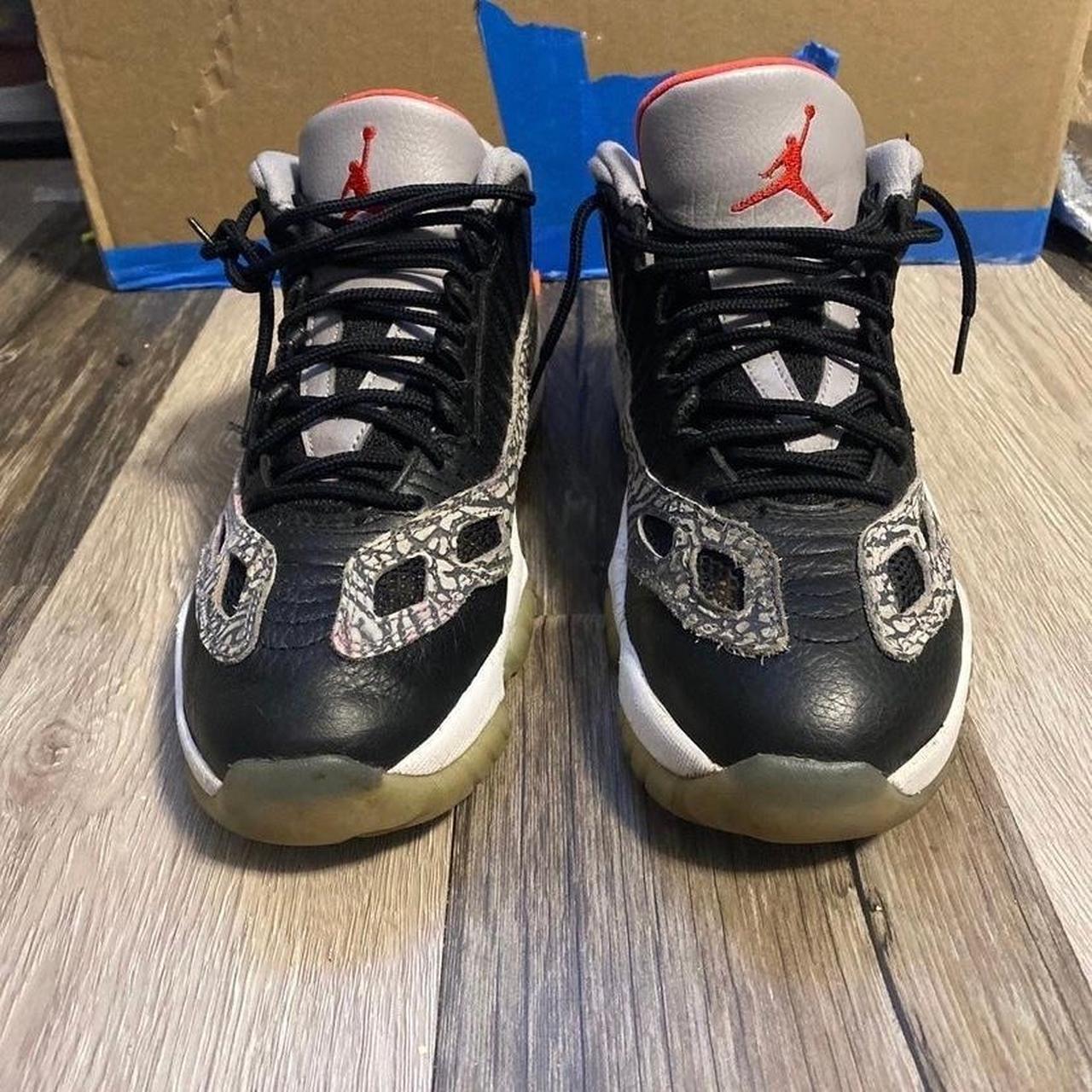 Air Jordan 11 Black cement Low No Box Great. Depop