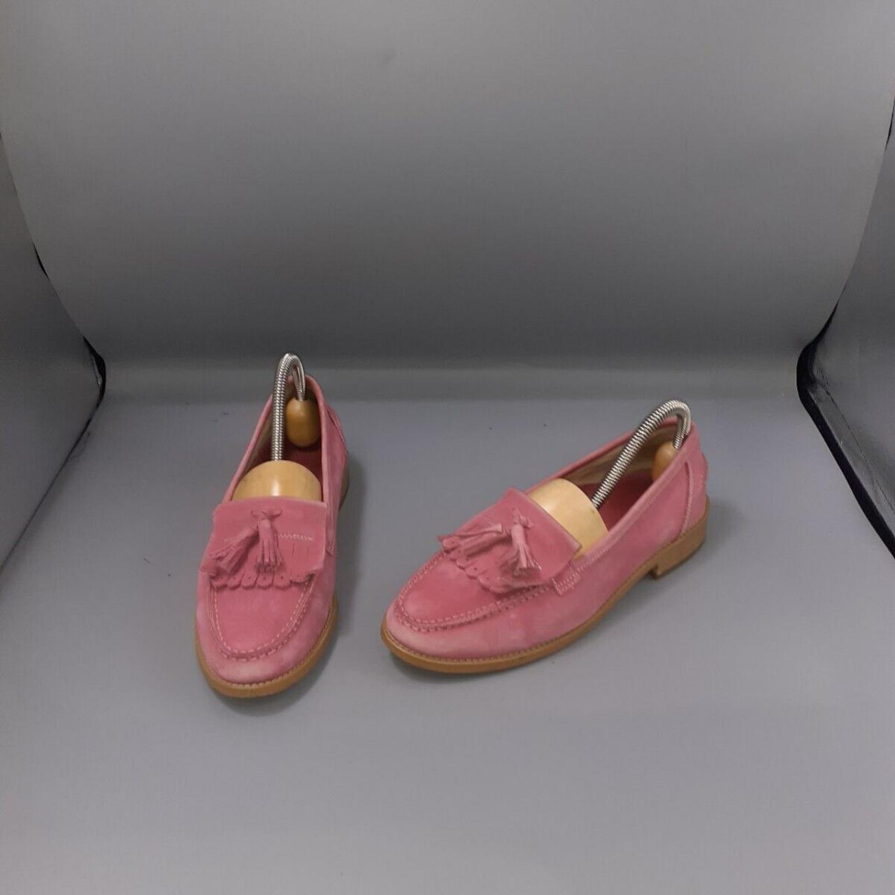 Charlotte Russe Women's Pink Loafers | Depop