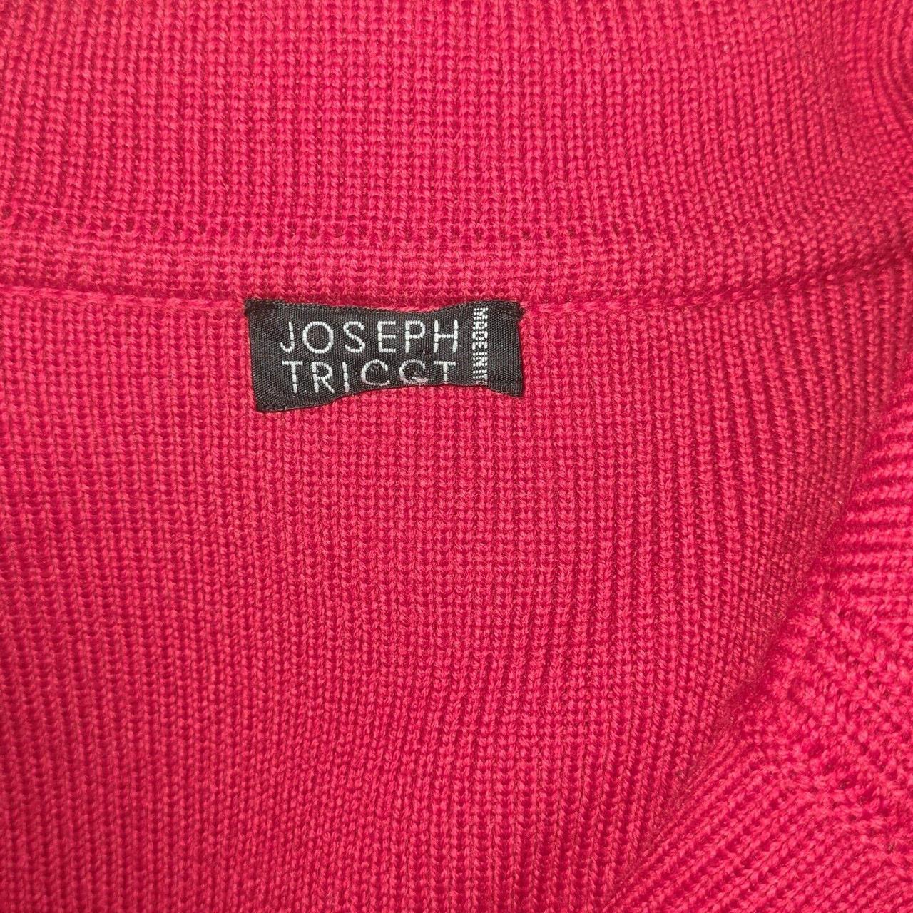 Joseph Tricot (M) Red Wool Cardigan Size UK 12 14 EU... - Depop