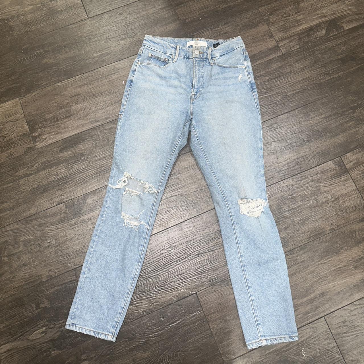 Good American Jeans Denim Jeans Retail for 80,... Depop