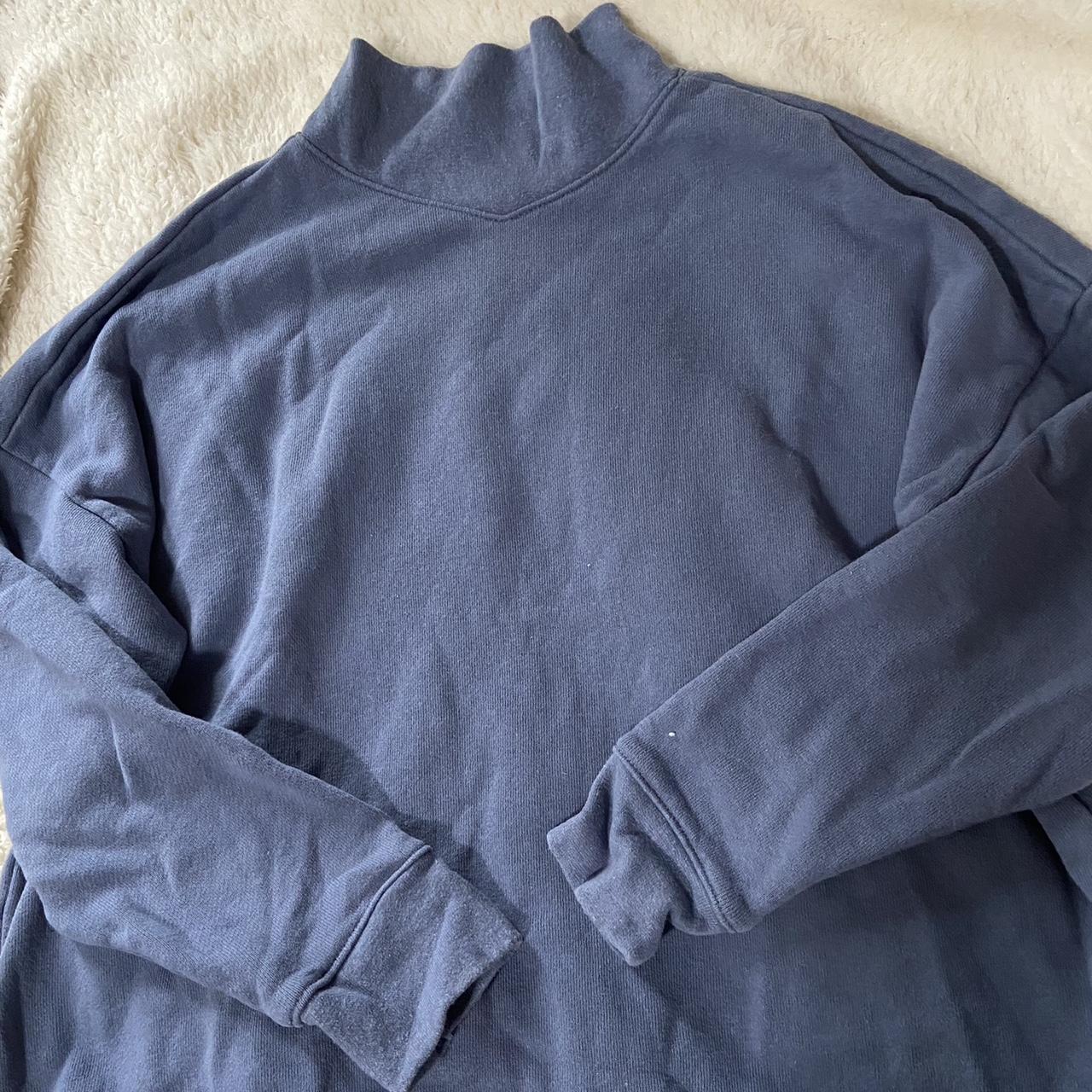 Madewell Women's Blue Jumper | Depop