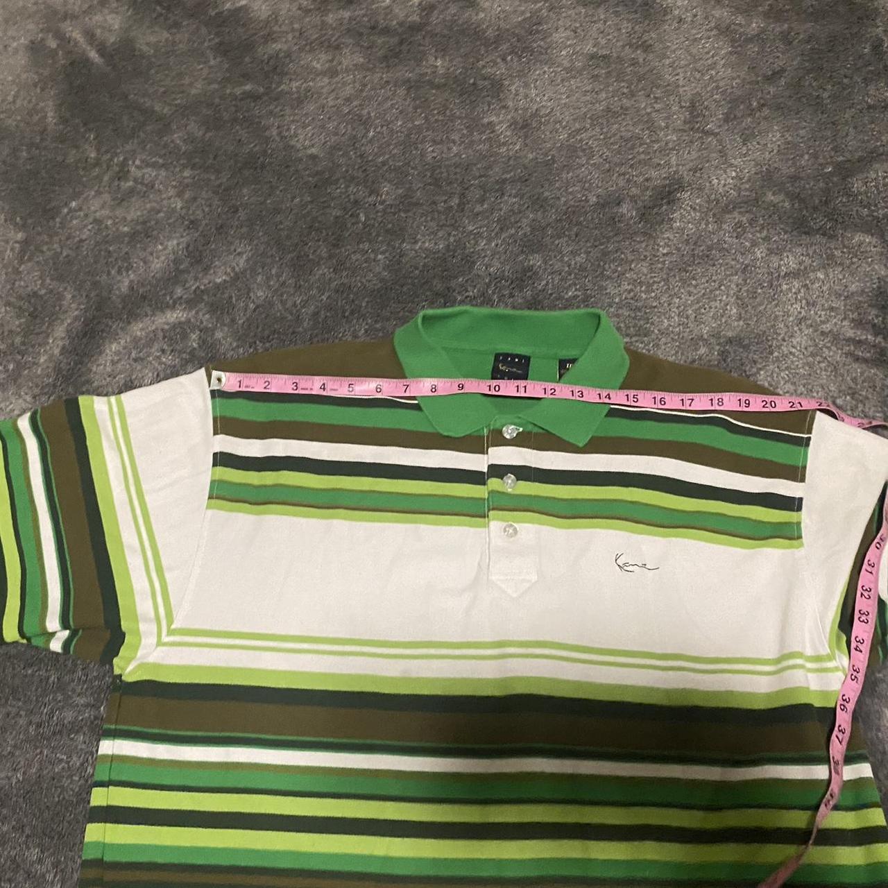 Vintage Karl Kani Gold Polo, Tagged XXL, see - Technical View