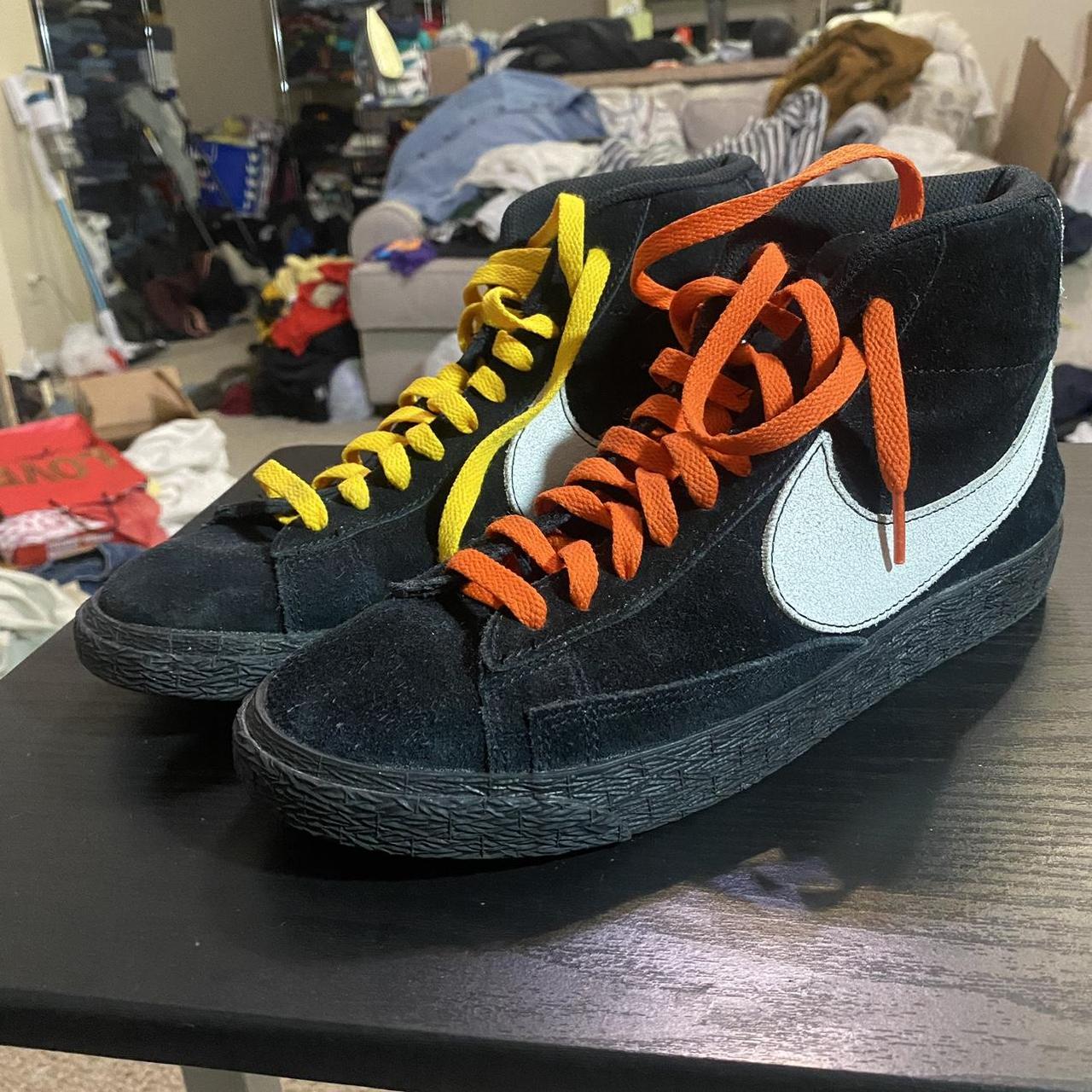 Nike Blazer Mid NY vs LA Sheck Wes Sneakers