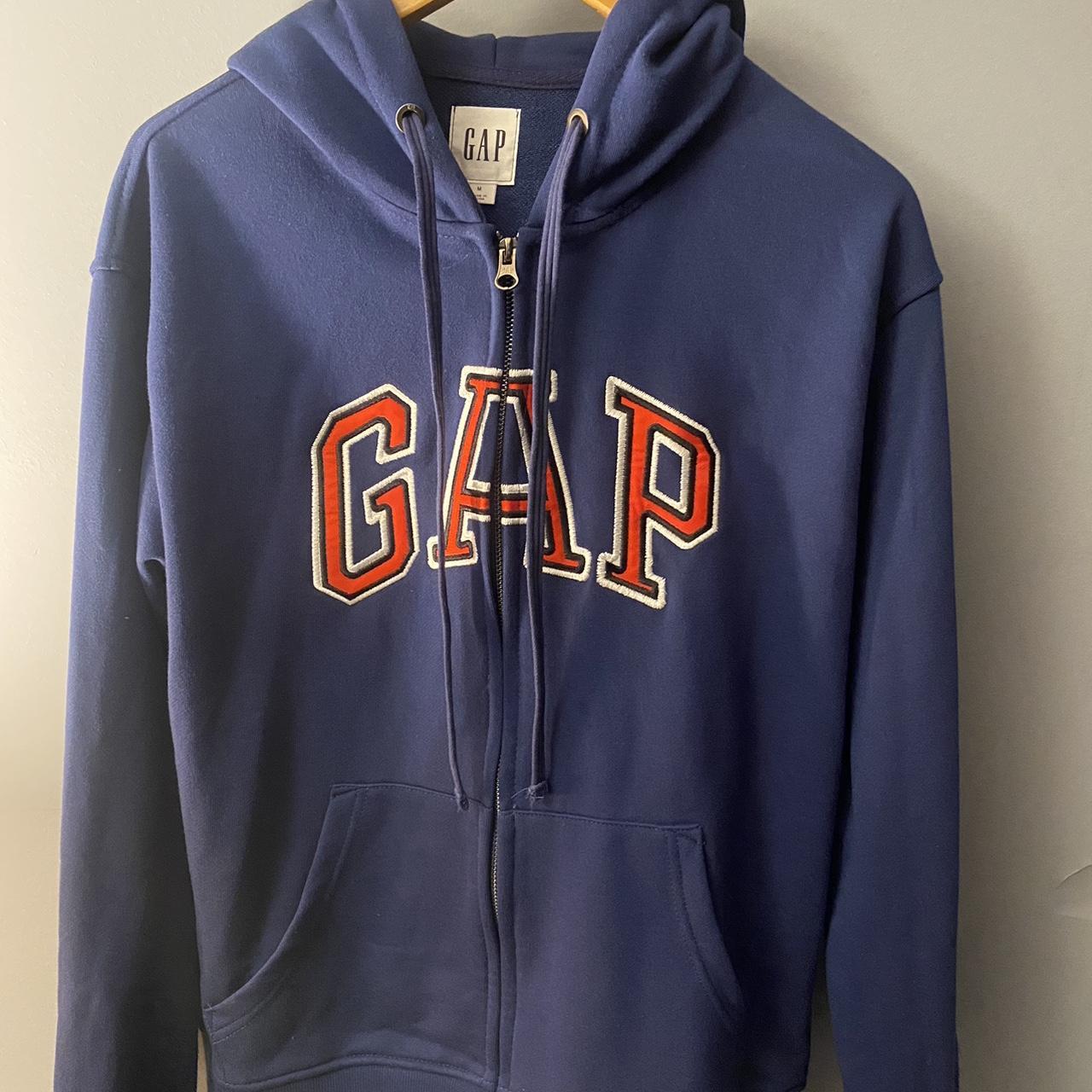 Gap Men's Blue Hoodie | Depop