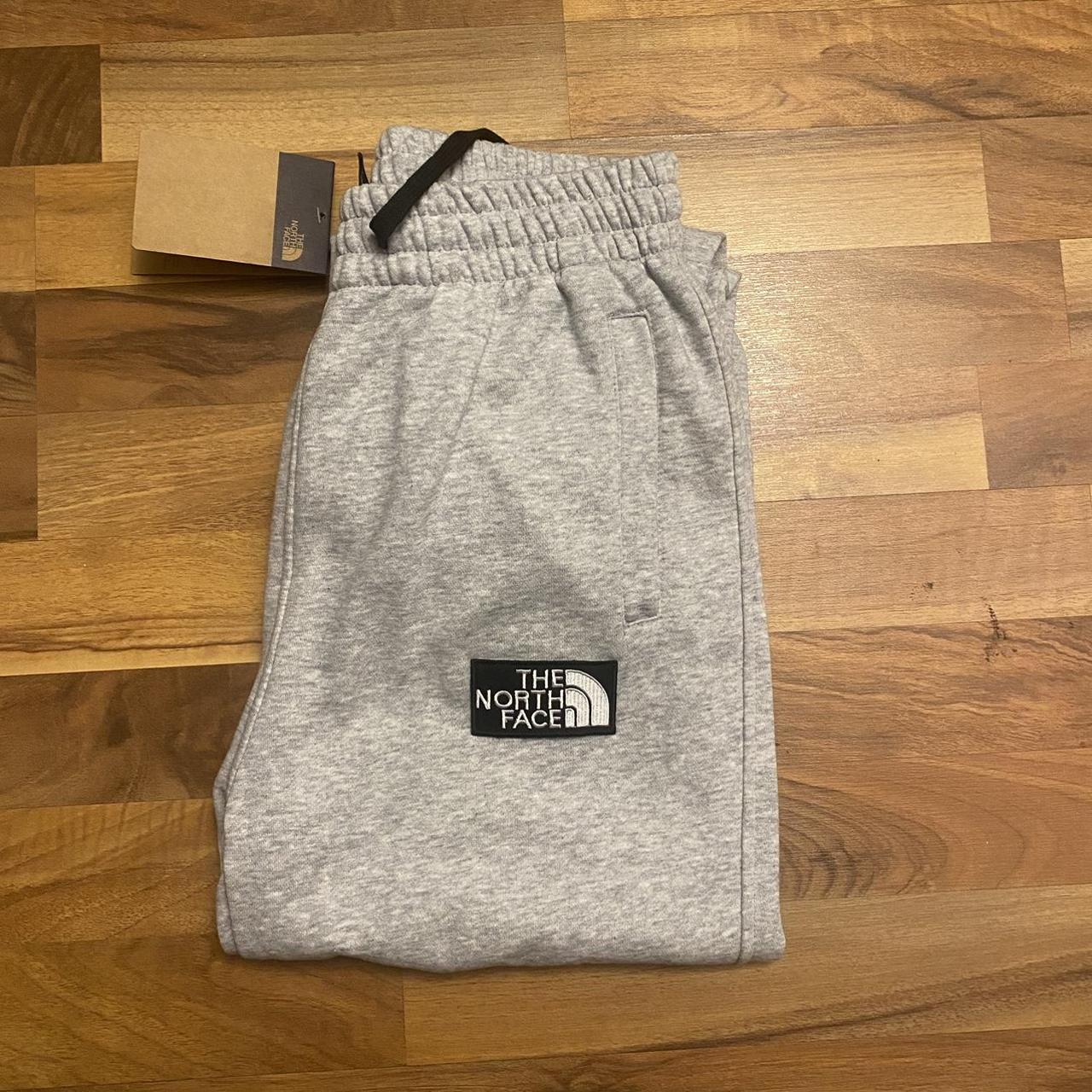 The North Face Men's Grey Joggerstracksuits Depop