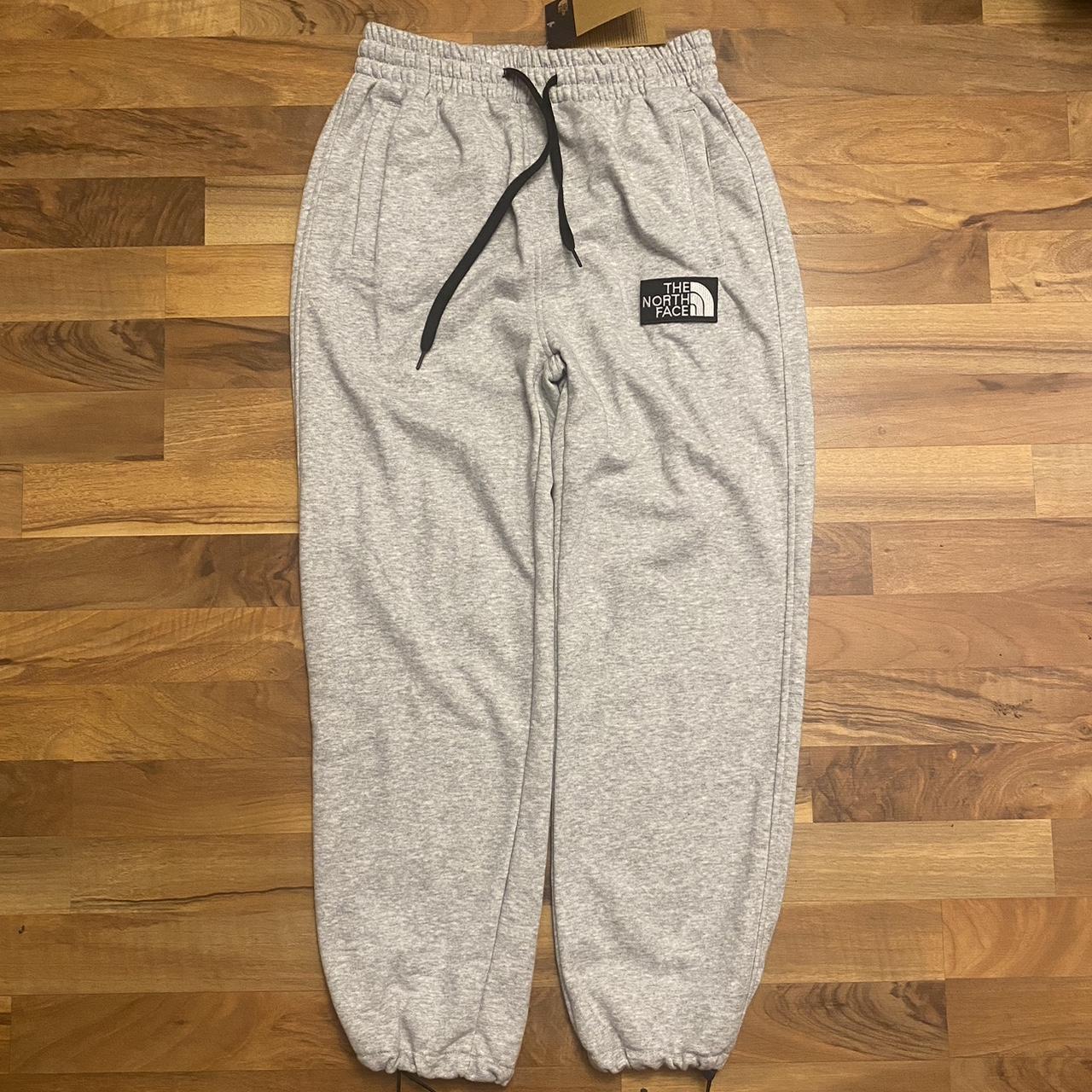 The North Face Men's Grey Joggers-tracksuits | Depop