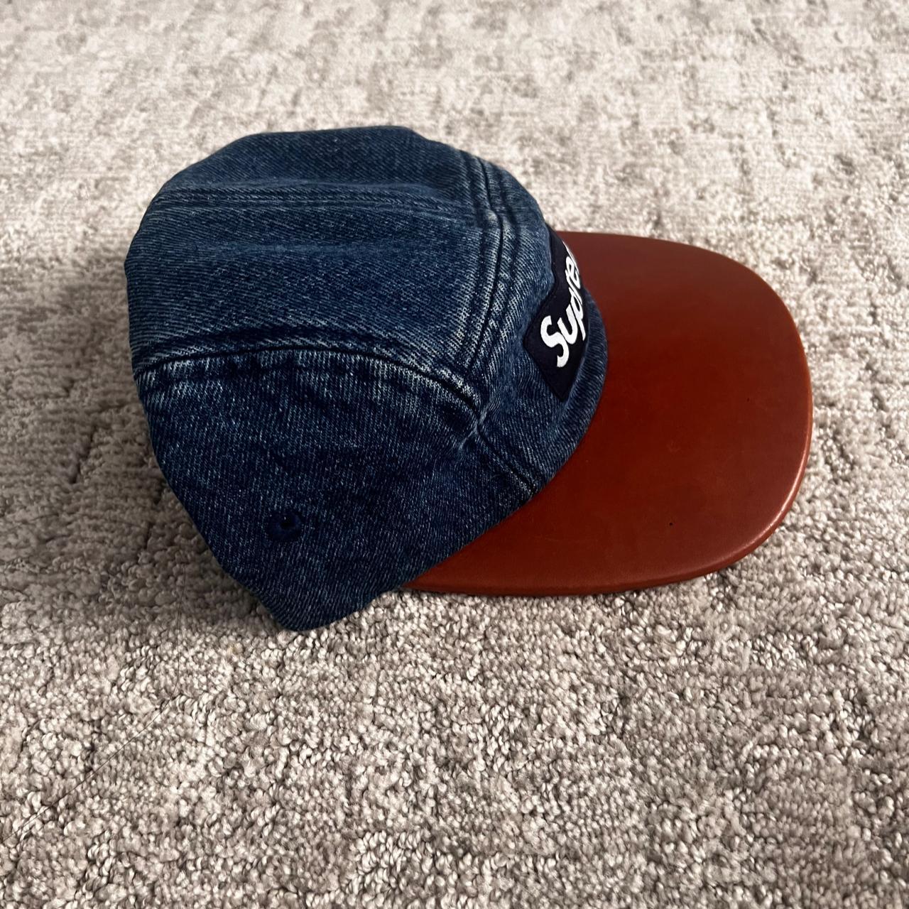 2015 Denim Leather Visor Camp, USED but in excellent...