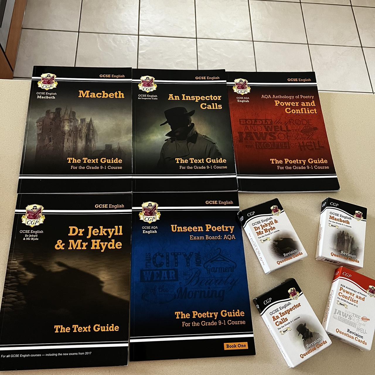 Gcse AQA English Lit Revision Set Macbeth, Jekyll... - Depop