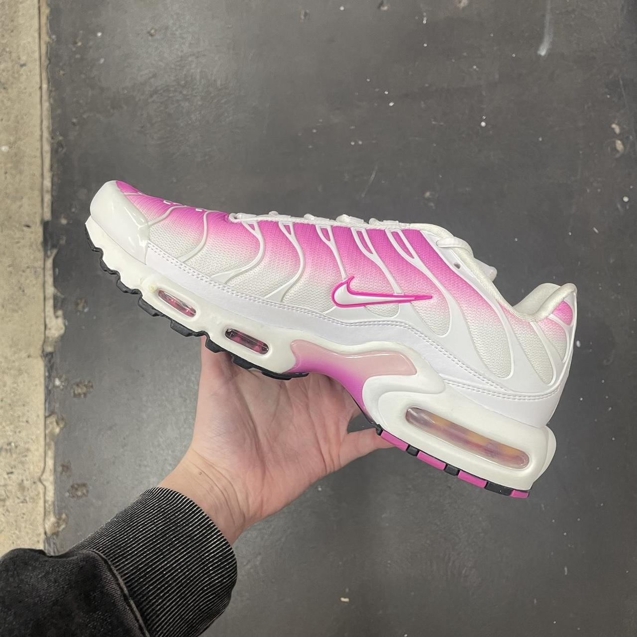 nike tns pink fade