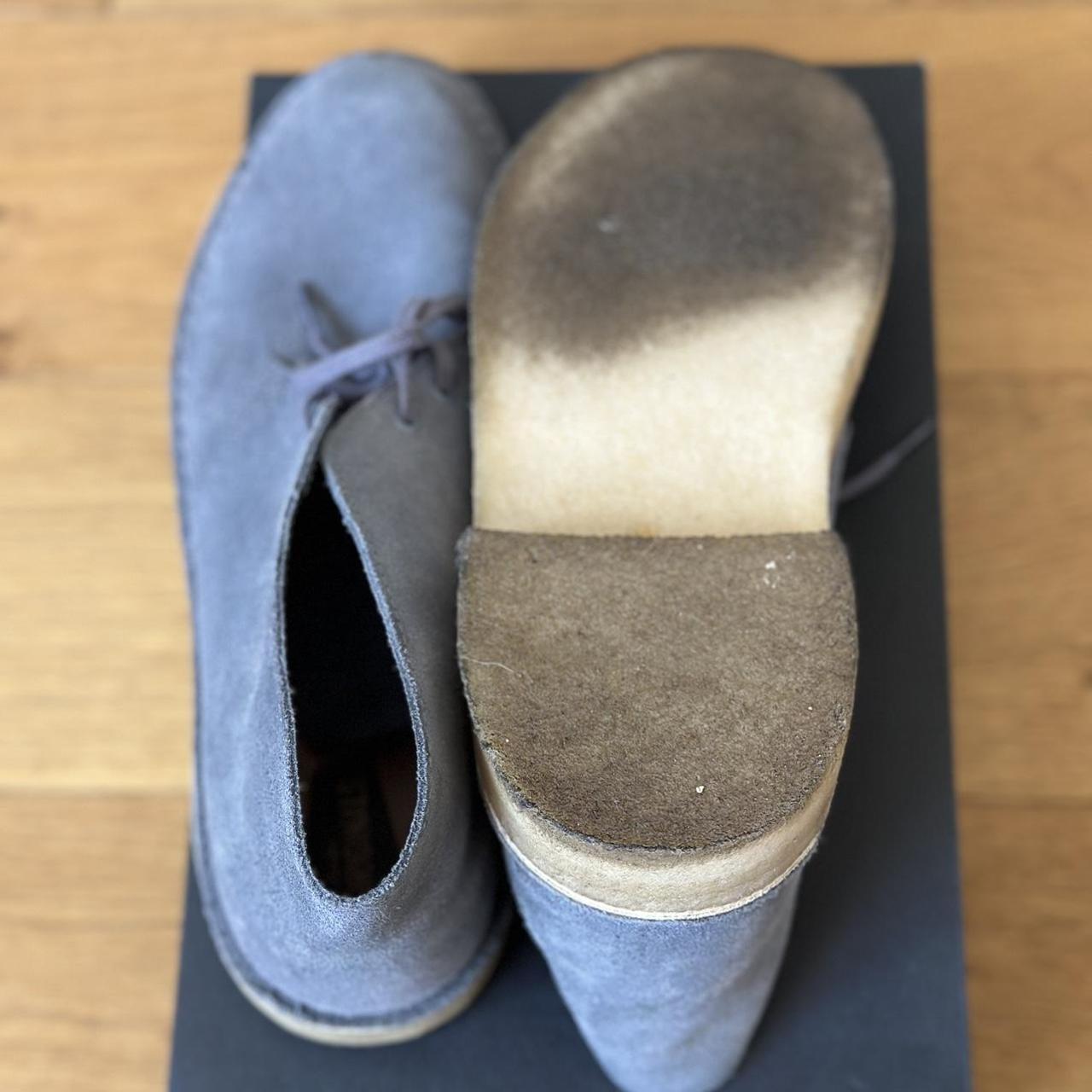 clarks grey desert boots