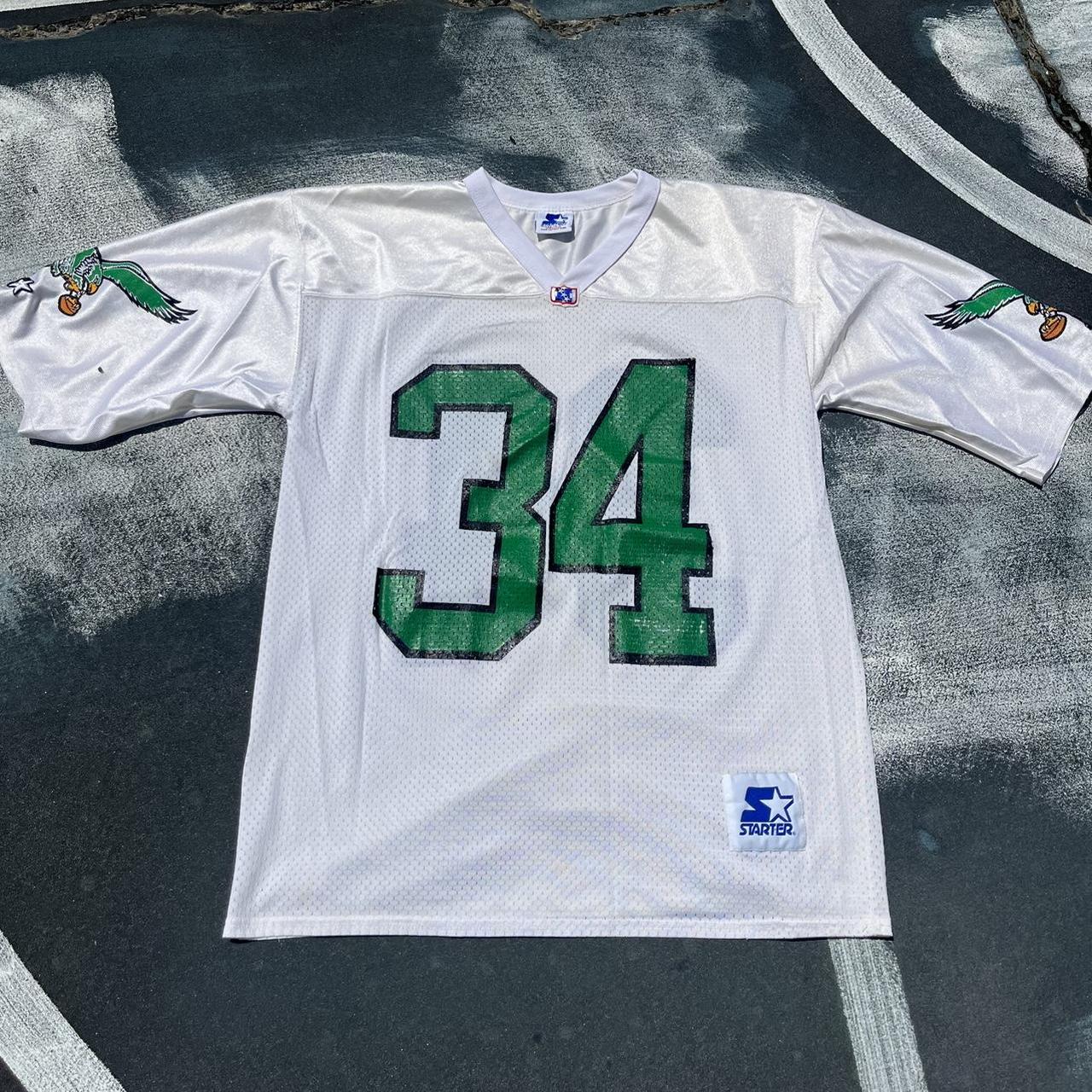 Men's Starter White Philadelphia Eagles Start of Season Retro