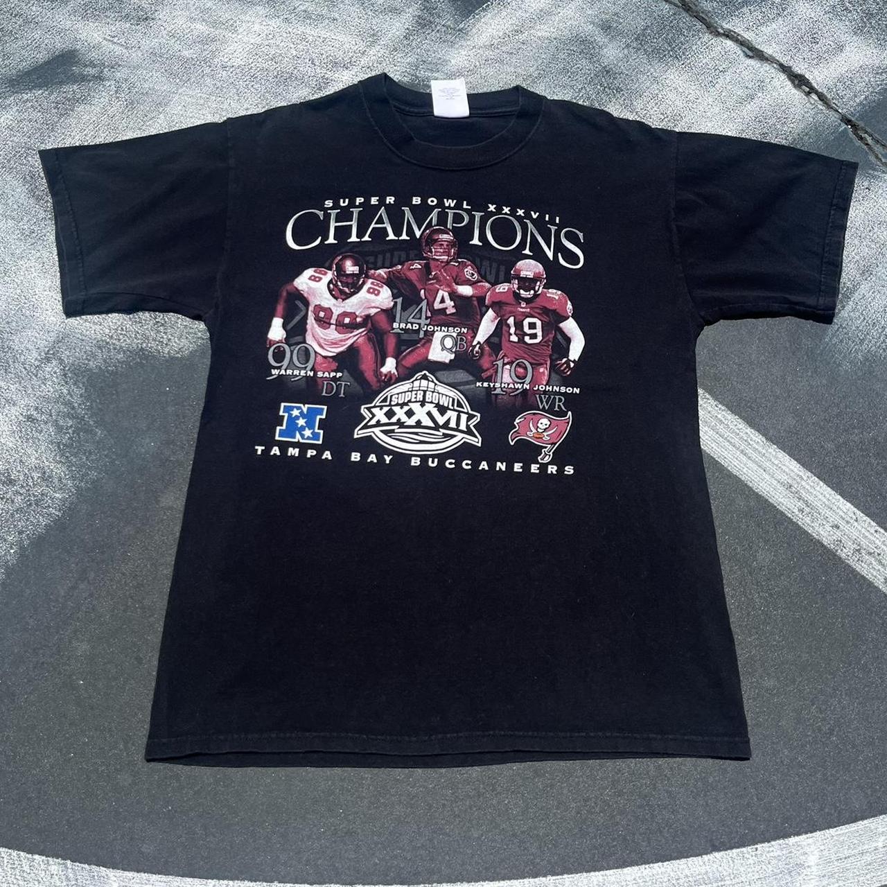 Vintage Tampa Bay Buccaneers Super Bowl 37 NFC - Depop