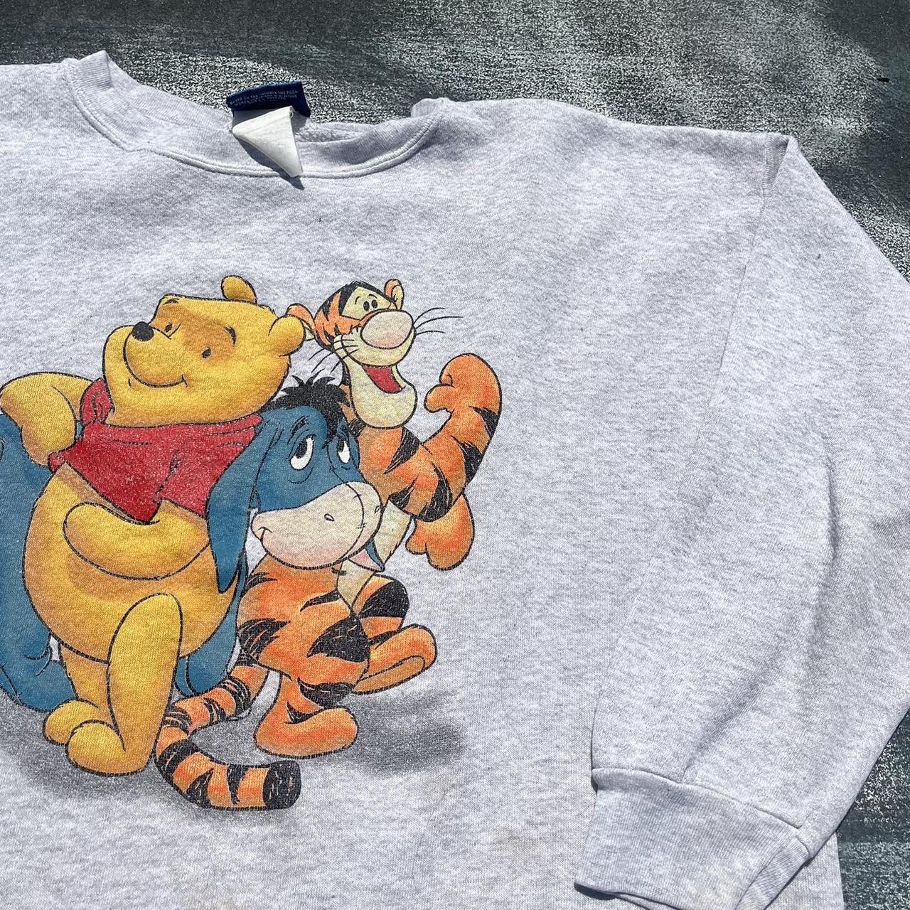 Vintage Pooh Bear Disney Eeyore Crewneck Sweatshirt. Depop