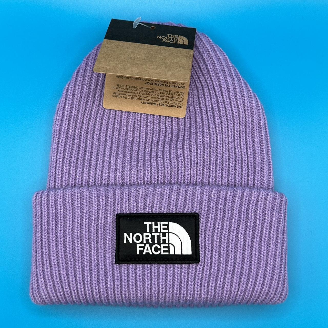 Purple North Face Unisex Beanie Hat ‼️NO OFFERS‼️ -... - Depop