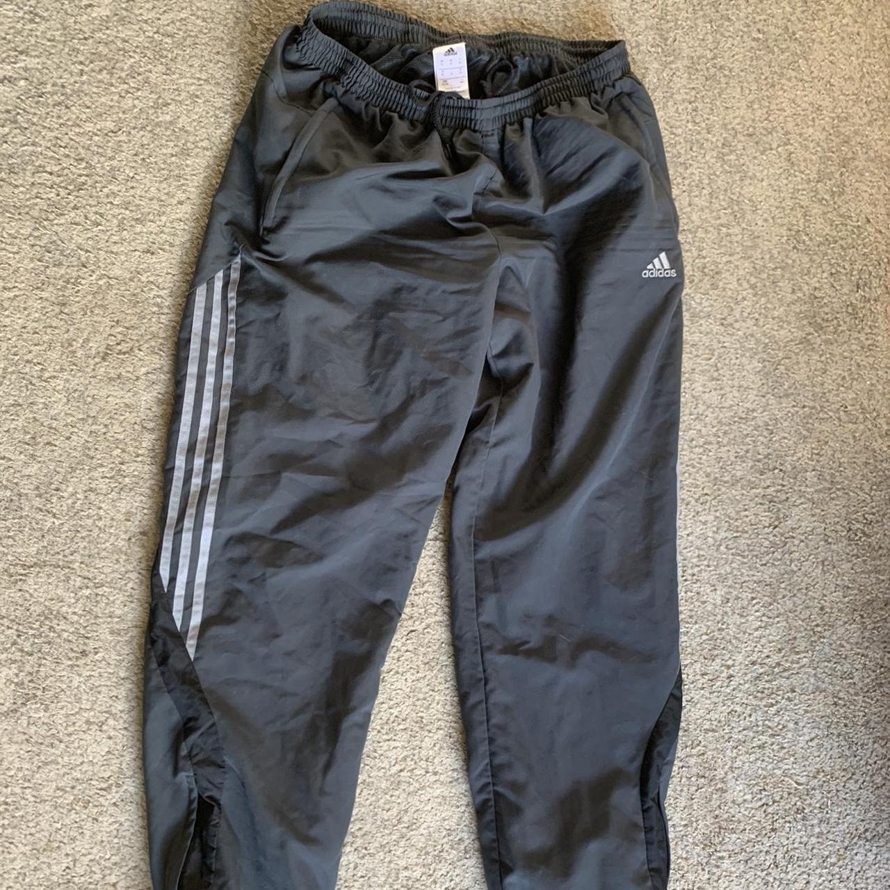 Adidas Men's Grey Joggers-tracksuits | Depop