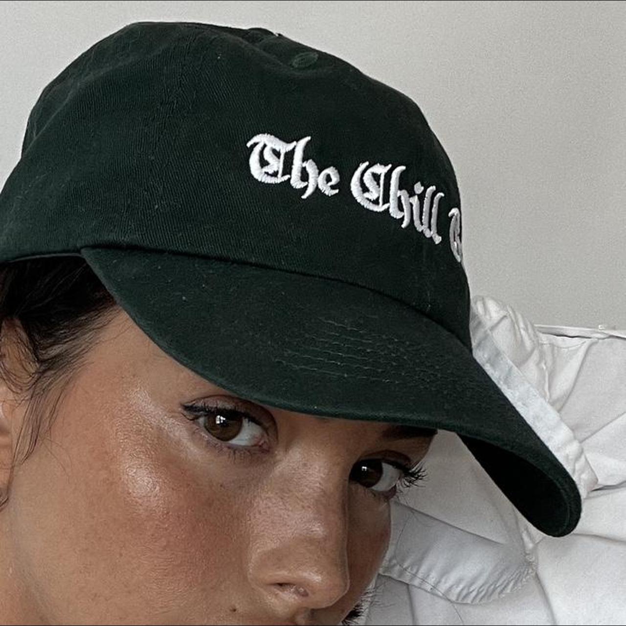 the chill times green baseball hat work once /... Depop