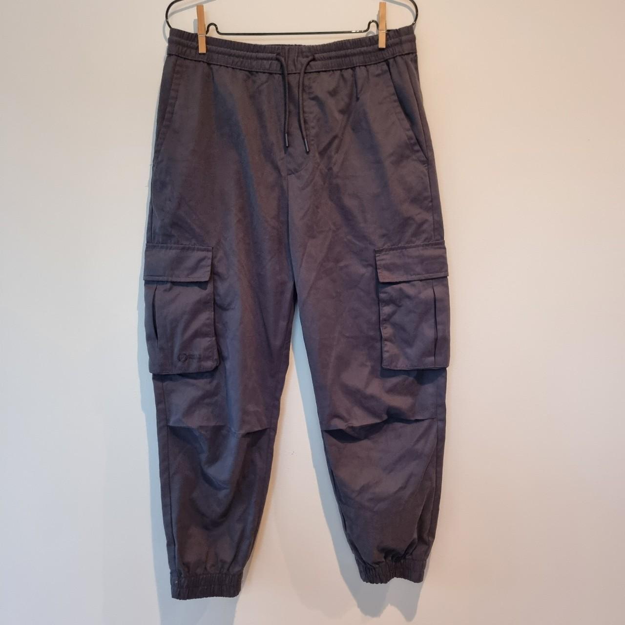 ZARA ♡ Grey Combat style pants trousers ~ size... - Depop