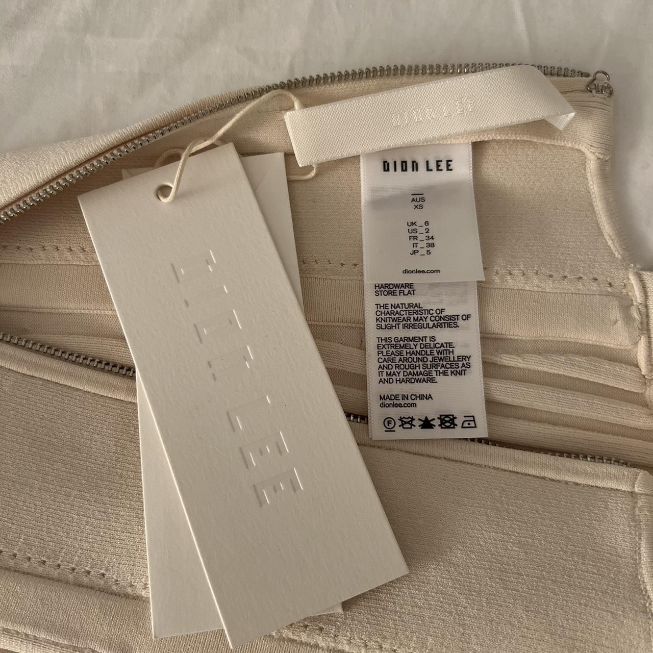 Dion Lee Women's Cream and White Corset (4)