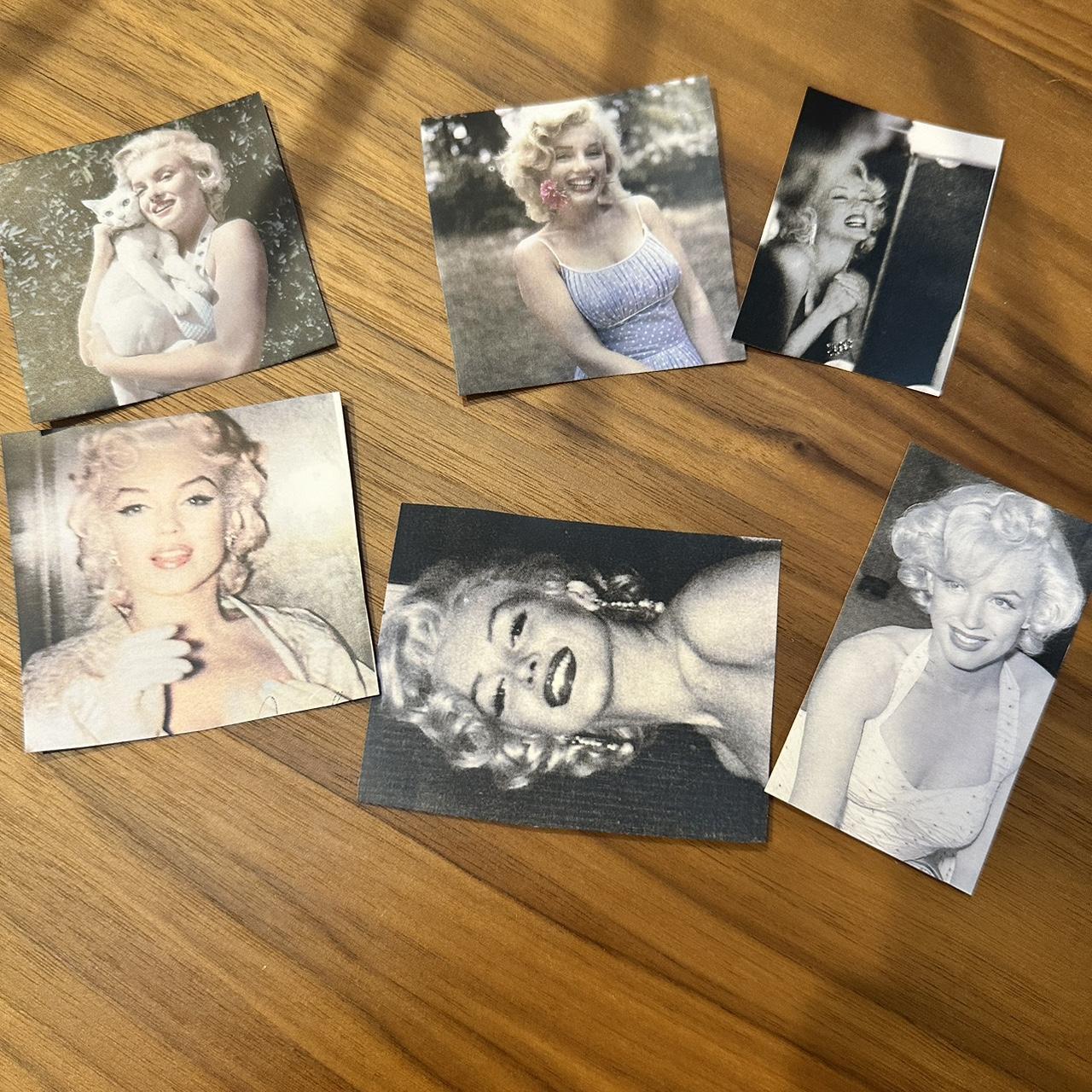 pack of 6 marilyn monroe stickers vintage coquette - Depop