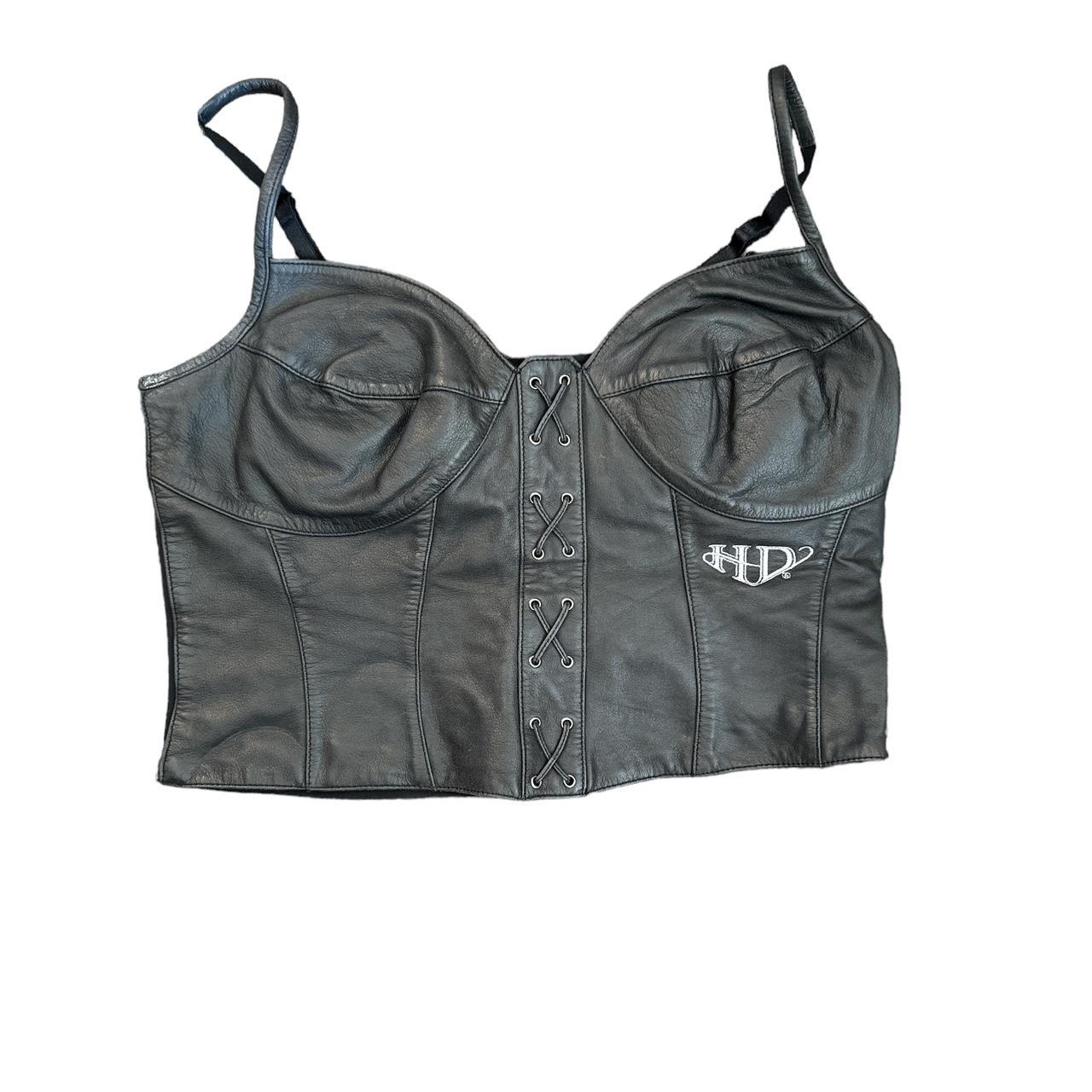 Harley Babe Moto Leather Corset Top – Penderié, Inc.