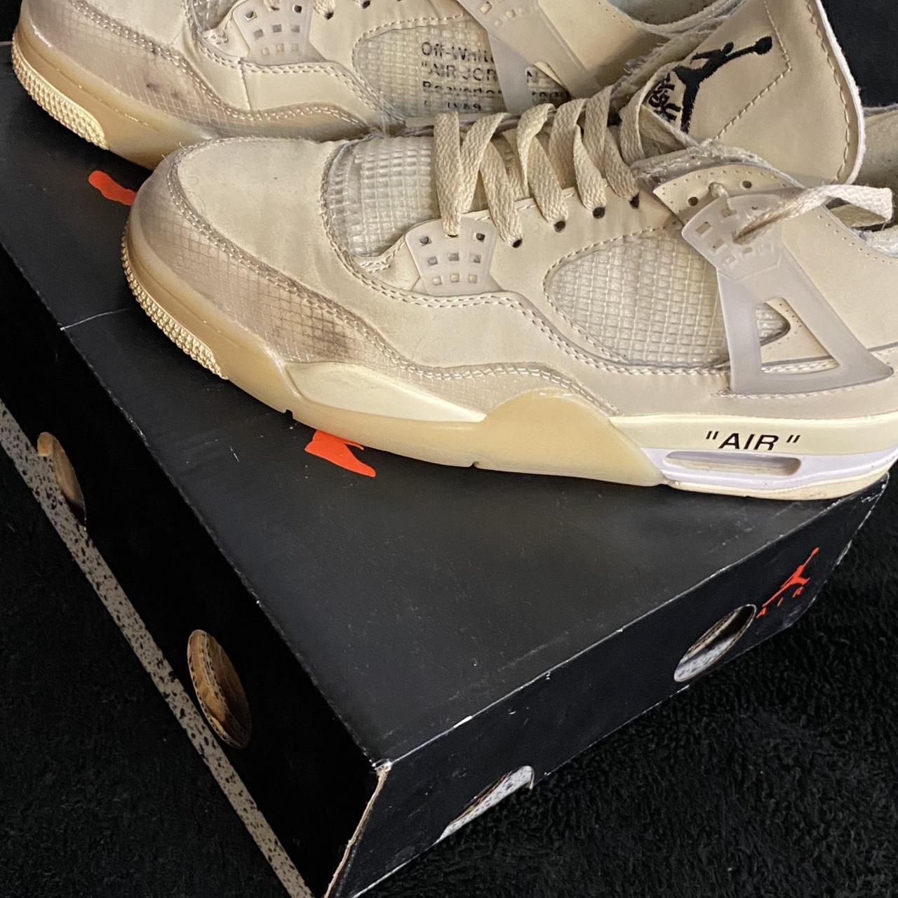 mens off white jordan 4