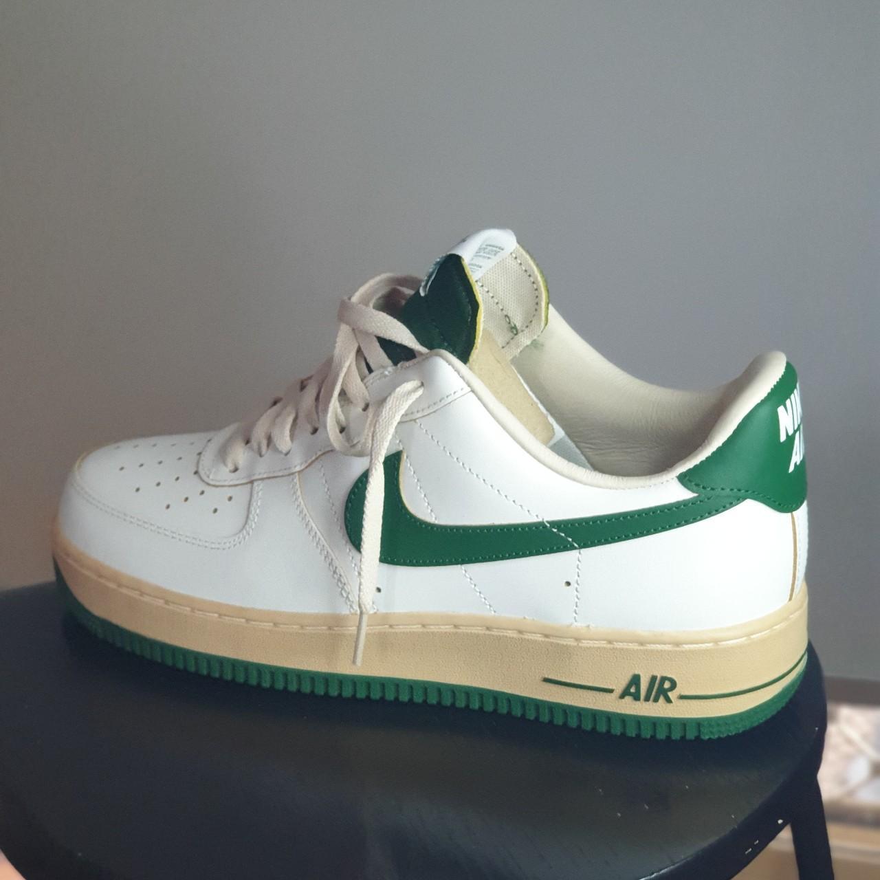 Nike Air Force 1. Vintage Green. Mens us11. - Depop