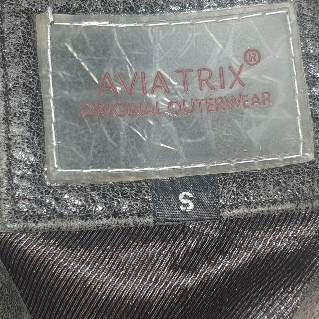 Aviatrix Original Outwear leather bomber jacket size... - Depop