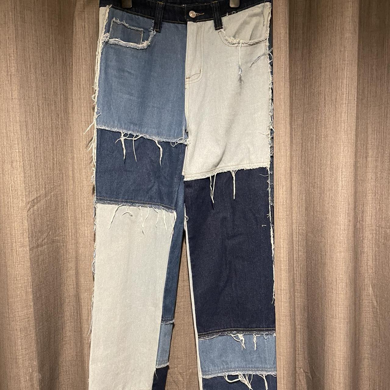 Jaded London patchwork jeans Waste 30,... Depop