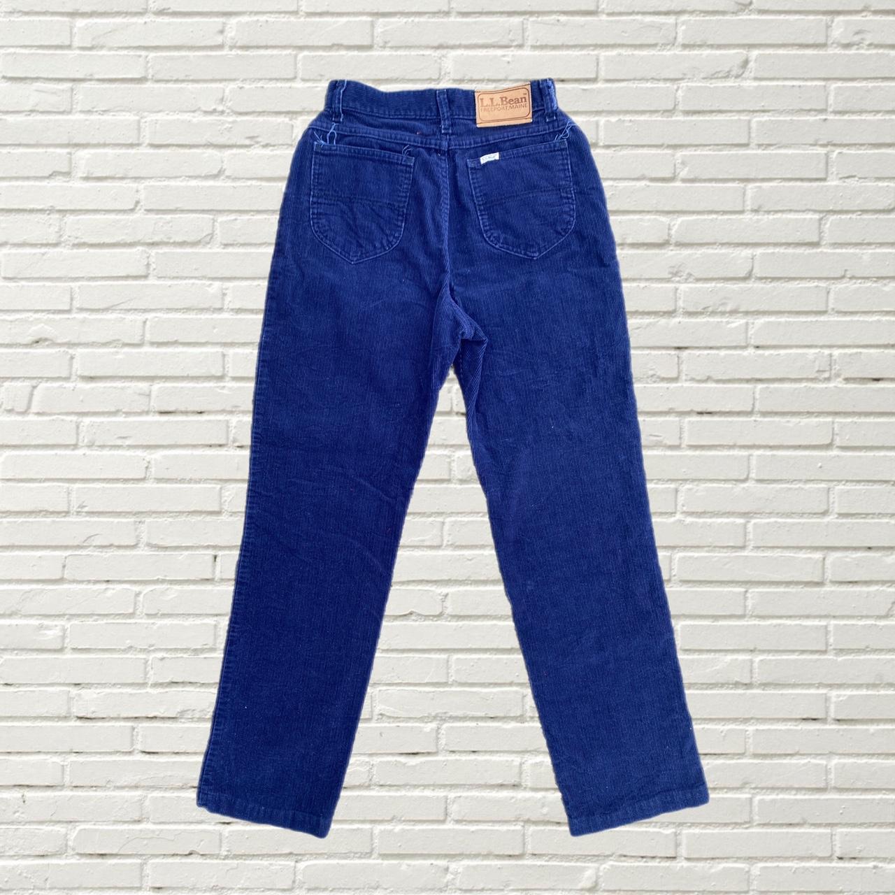 Vintage 70s - 80s L.L. Bean Corduroy Pants , Navy...