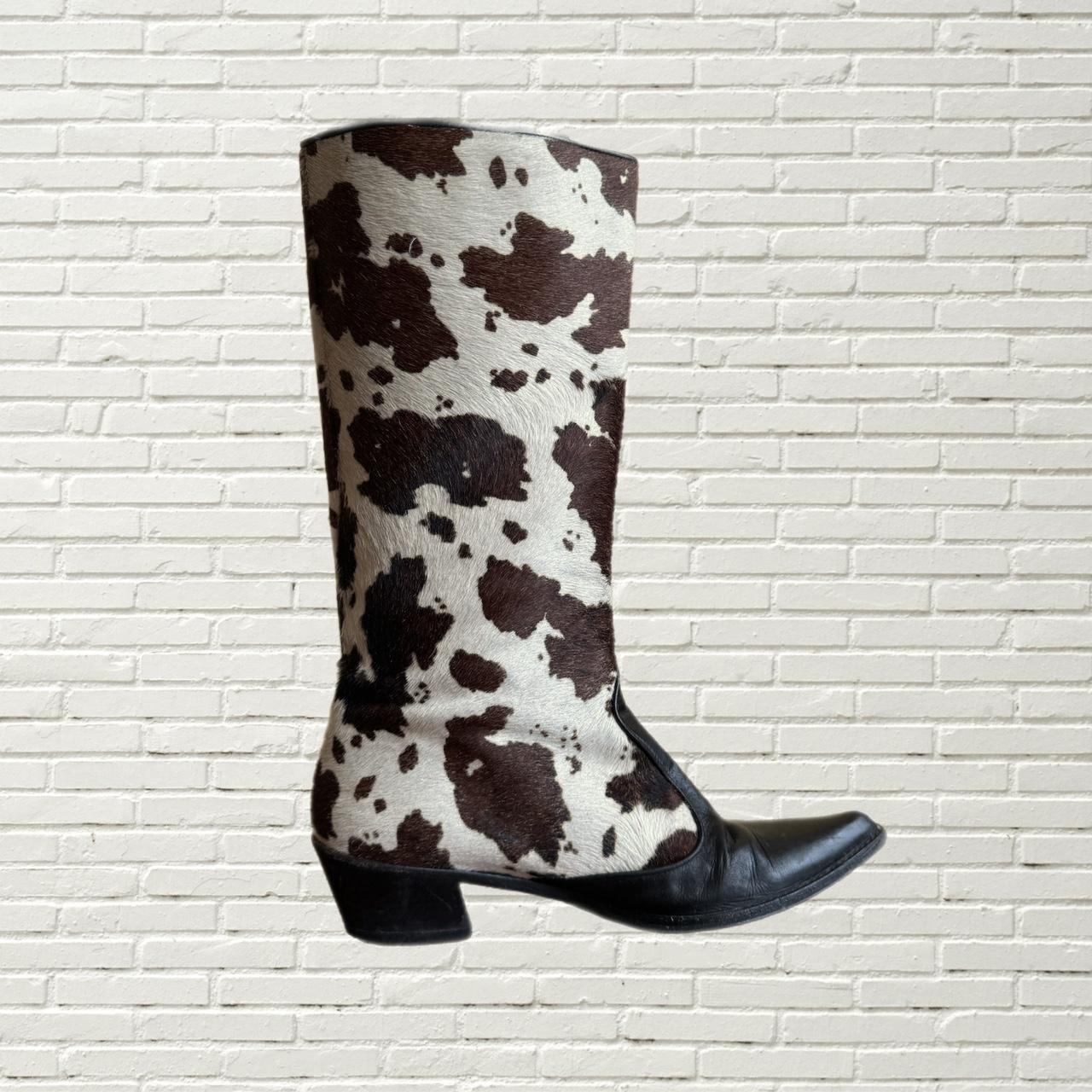 Pony hair cowboy boots on sale