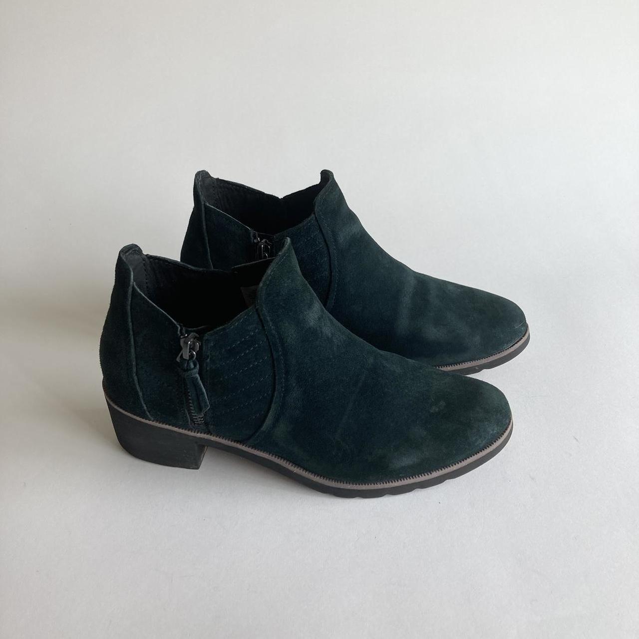Reef Black Suede Genuine Leather Rubber Outsole