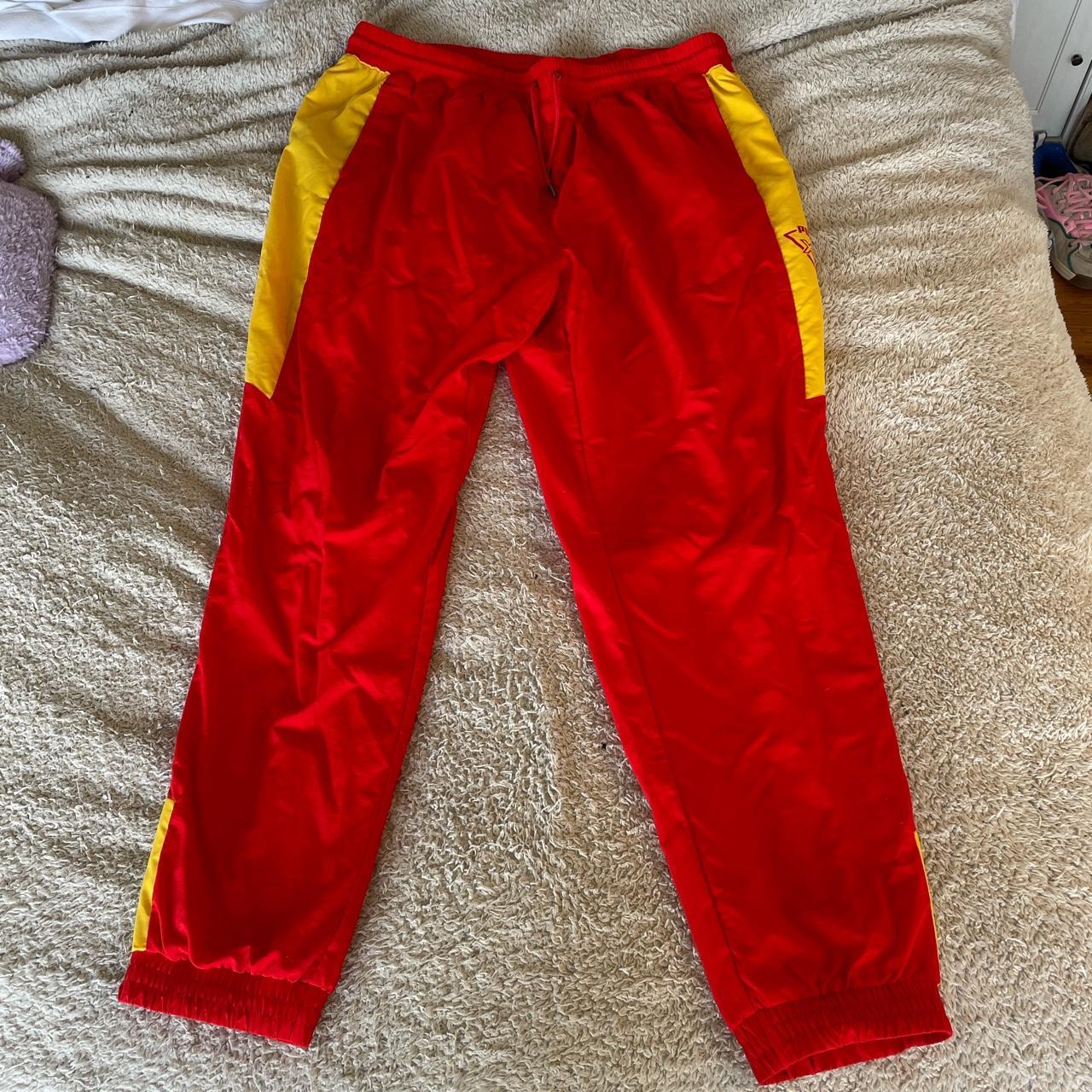 crazy baggy track pants from puma x the weeknd xo... Depop