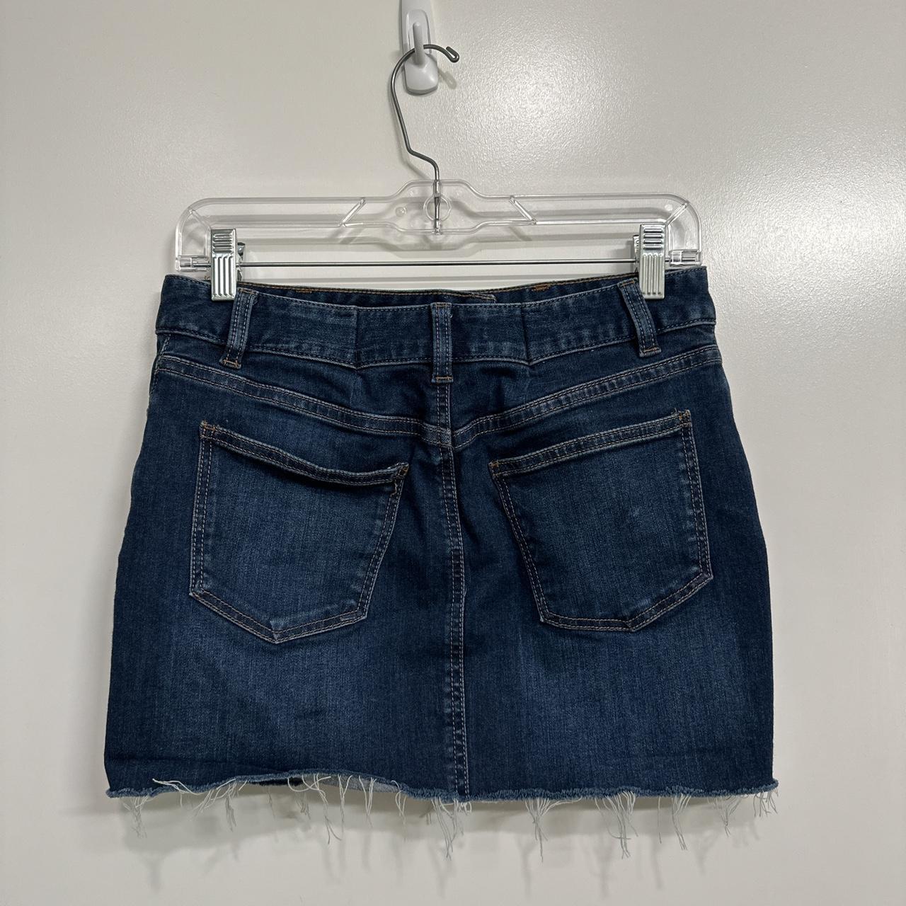 Talbots Women's Navy Skirt | Depop