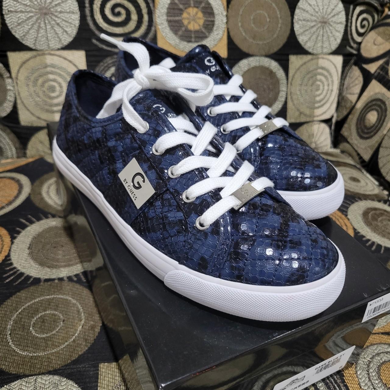 Blue 2024 guess sneakers