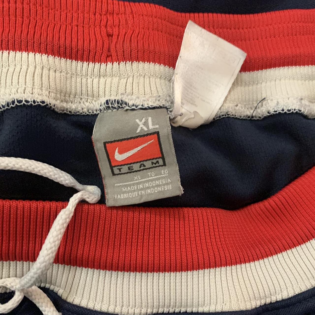 Nike Men's Blue and Red Shorts | Depop