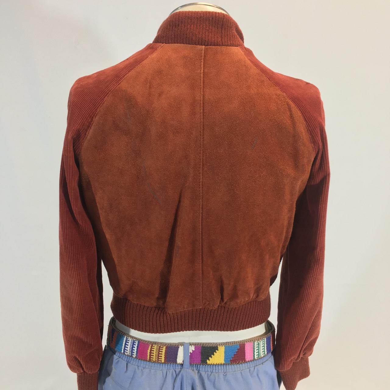 Bell & Ross Men's Orange and Burgundy Jacket Depop