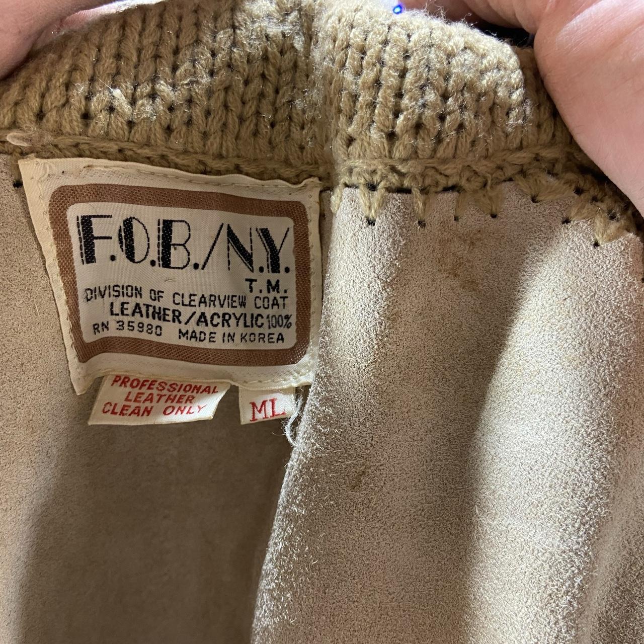 FOB Paris Women's Tan and Khaki Jacket (4)
