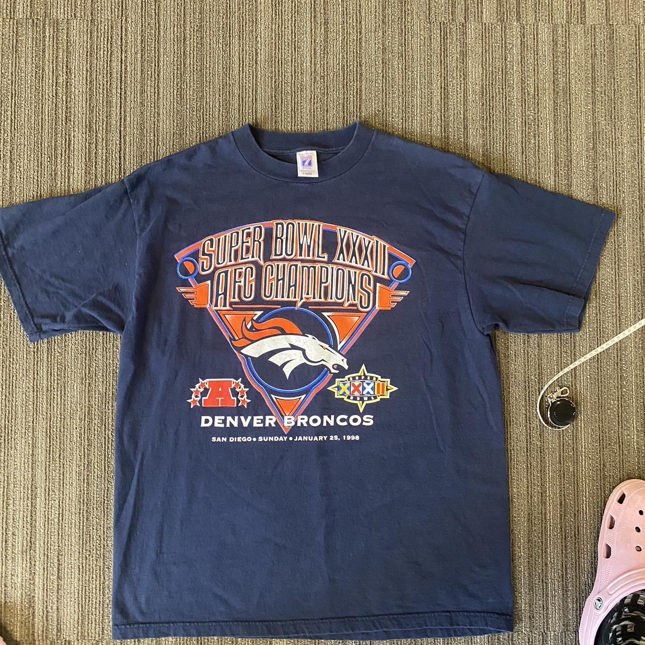 Vintage 1998 Super Bowl Graphic Tee SZ XL