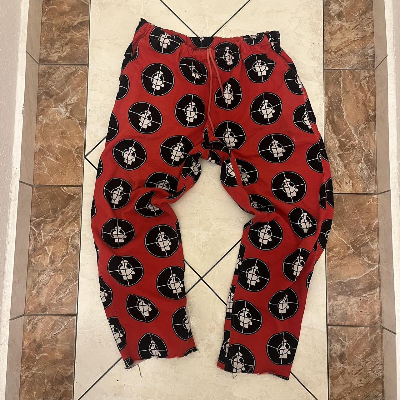 Undercover Public enemy supreme pants pretty worn... - Depop