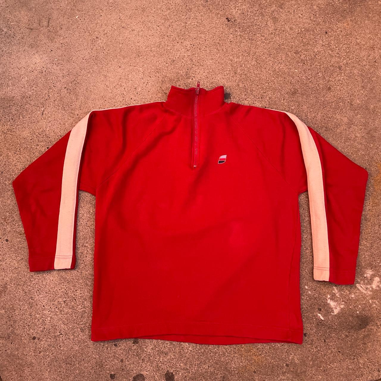 Red stussy jumper sale