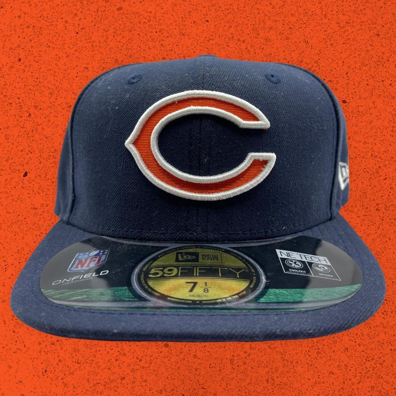 Chicago Bears New Era 2022 NFL draft fitted hat - Depop