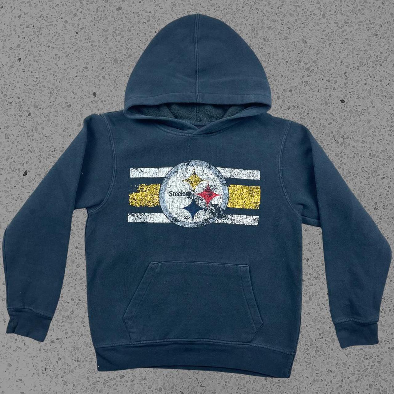 Vintage NFL Pittsburgh Steelers Hoodie Sweatshirt - Depop