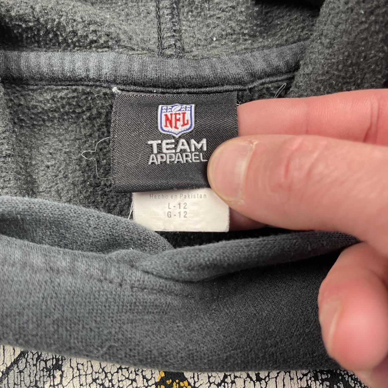 NFL Nike grey Steelers football sweater. Fleece - Depop