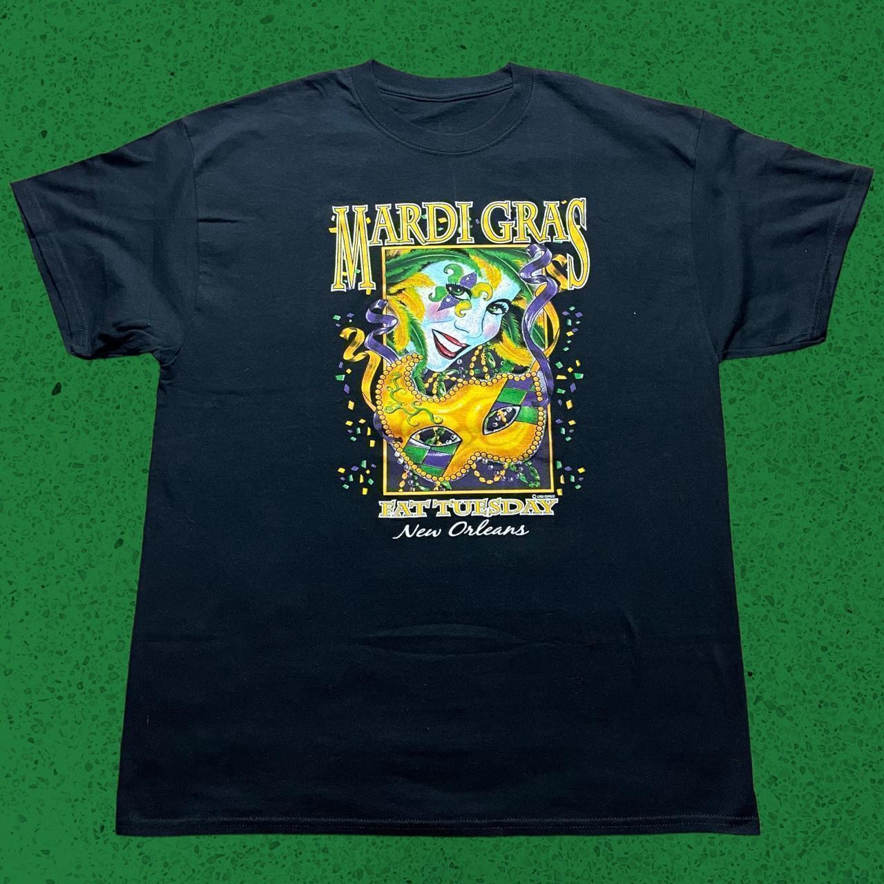 Y2k Mardi Gras t shirt New Orleans Louisiana USA... - Depop