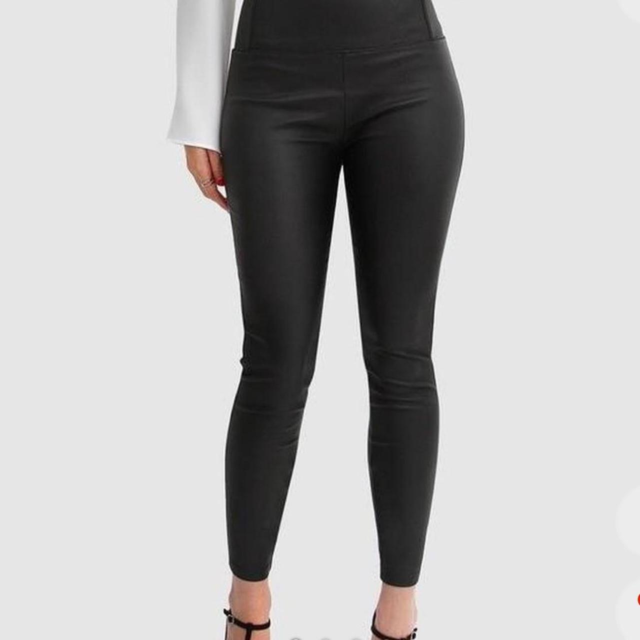 As new Belle & Bloom "City Slicker" black coated... Depop