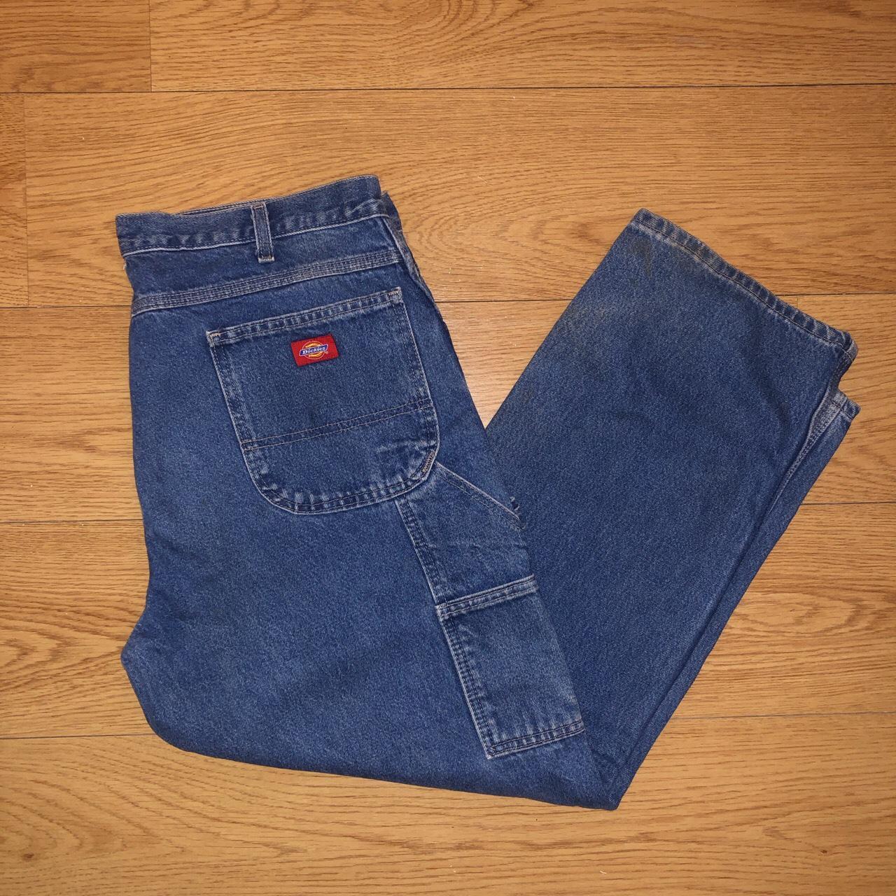 Vintage Dickies carpenter jeans, size... - Depop