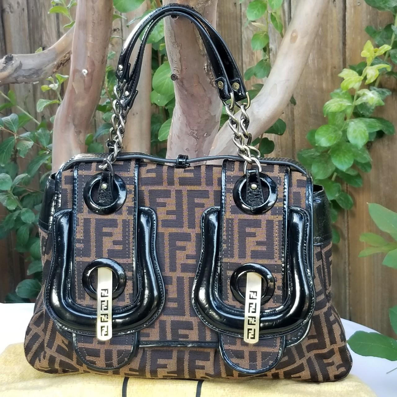 Authentic Rare Lovely Vintage Fendi B Bag In... - Depop